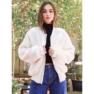 ASOS Oversized Shearling Bomber